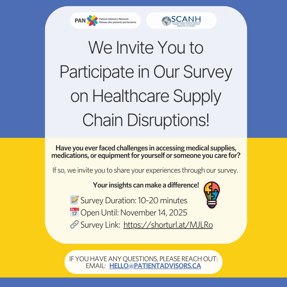 SCAN Health & PAN Healthcare Supply Chain Survey Nov. 3, 2025.png